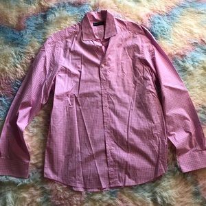 Pink Ralph Lauren Button Down Dress Shirt